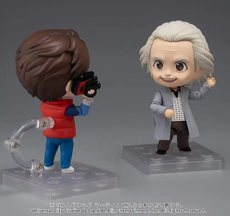Back to the Future Nendoroid PVC akčná figúrka Doc (Emmett Brown) 10 cm produktová fotografia