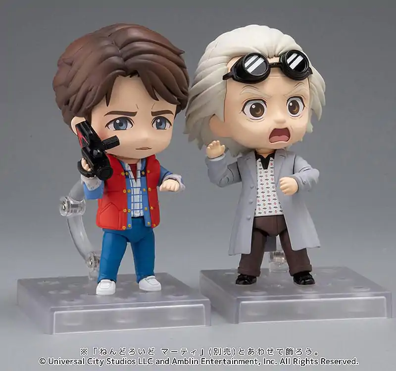 Back to the Future Nendoroid PVC akčná figúrka Doc (Emmett Brown) 10 cm produktová fotografia