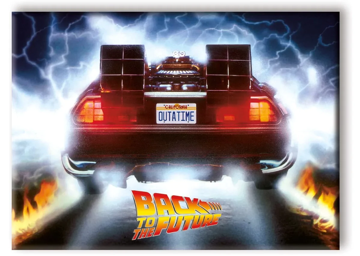 Back to the Future OUTATIME Magnet 15 cm termékfotó