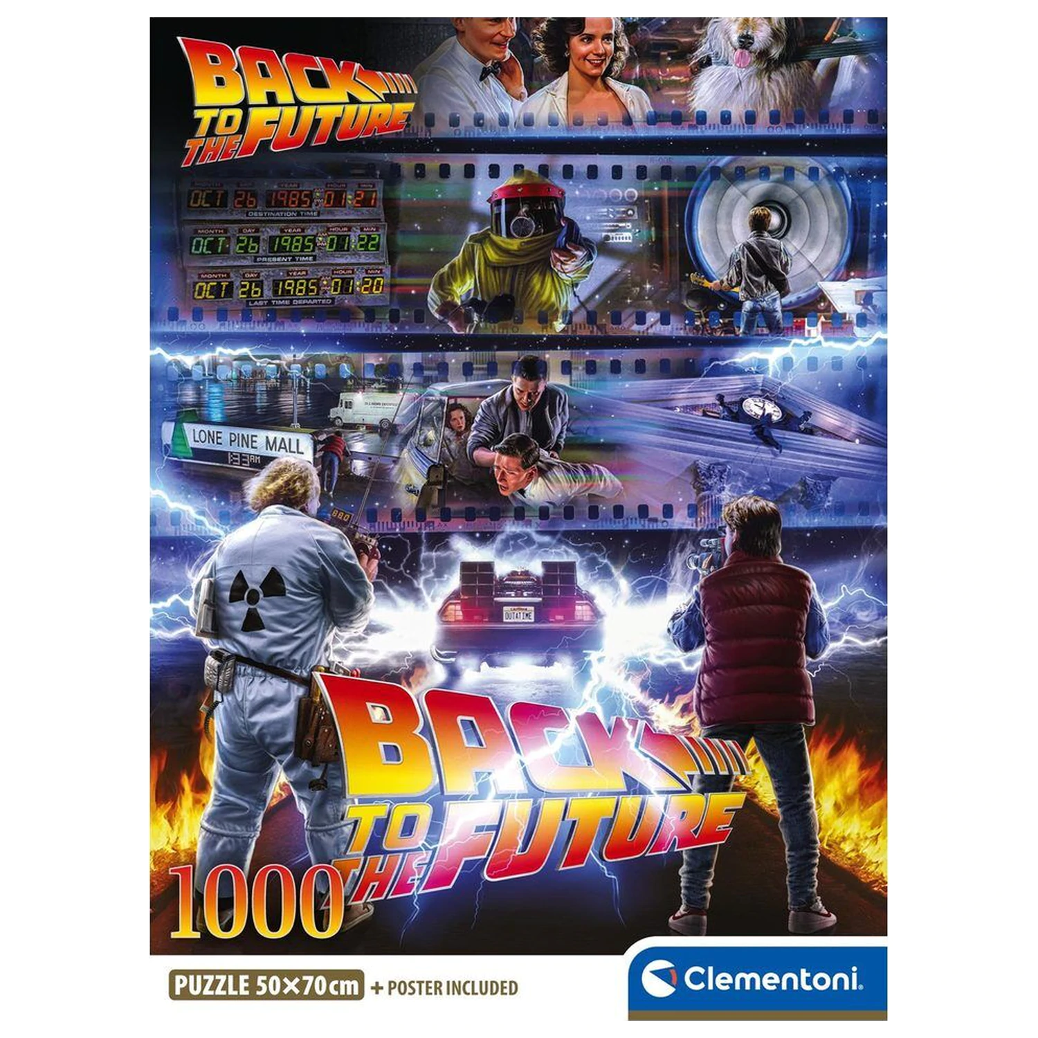 Back To The Future puzzle 1000 kusov produktová fotografia