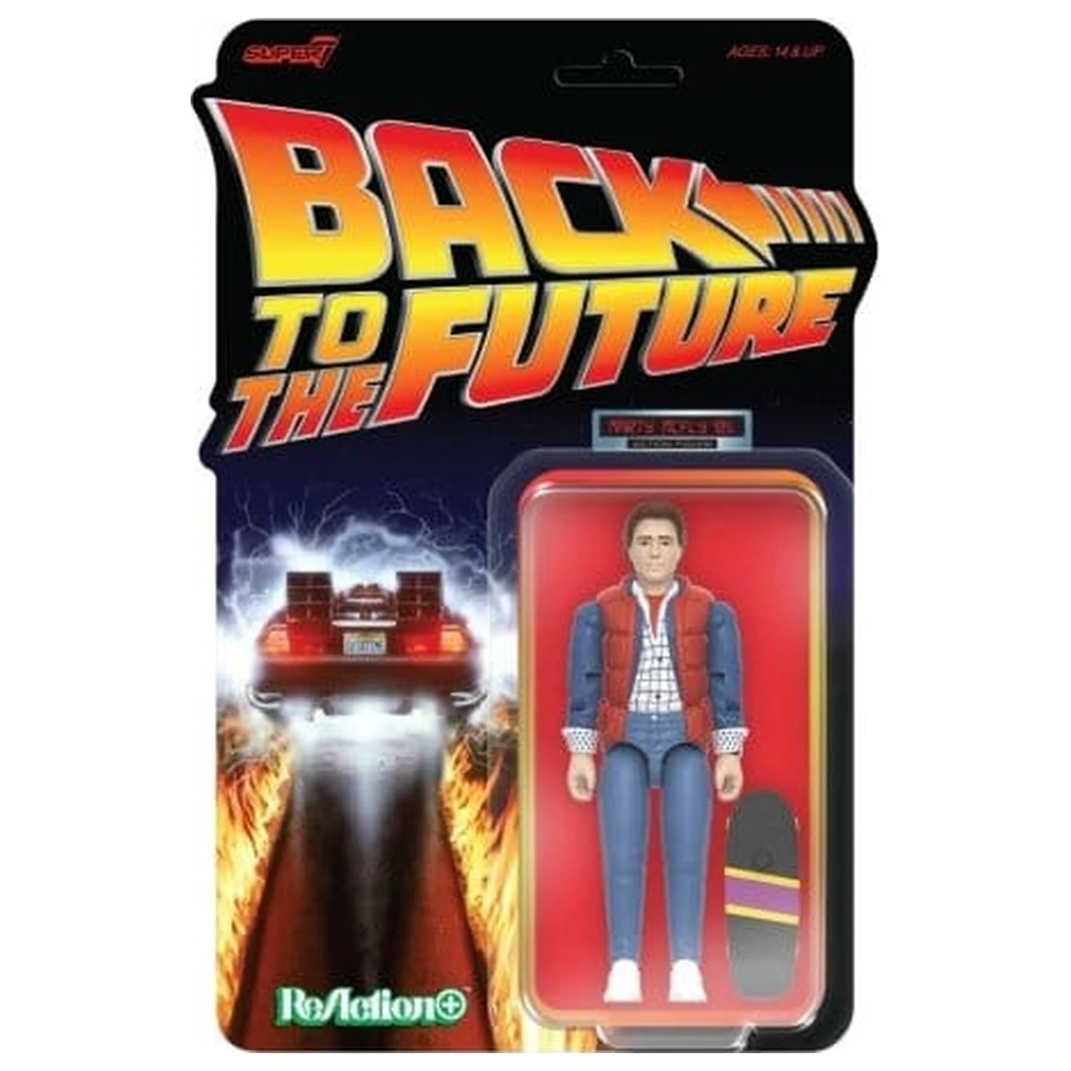 Back To The Future ReAction+ akčná figúrka Wave 01 Marty McFly '85 produktová fotografia
