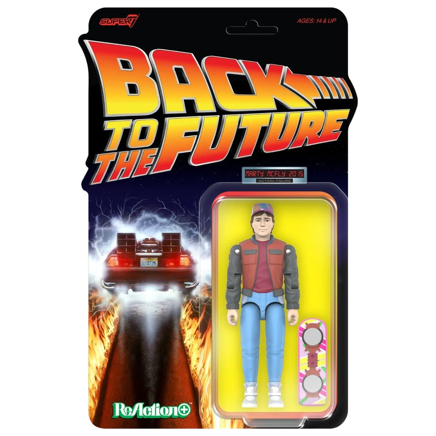 Back to the Future ReAction+ akčná figúrka Vlna 02 Marty McFly (2015) produktová fotografia