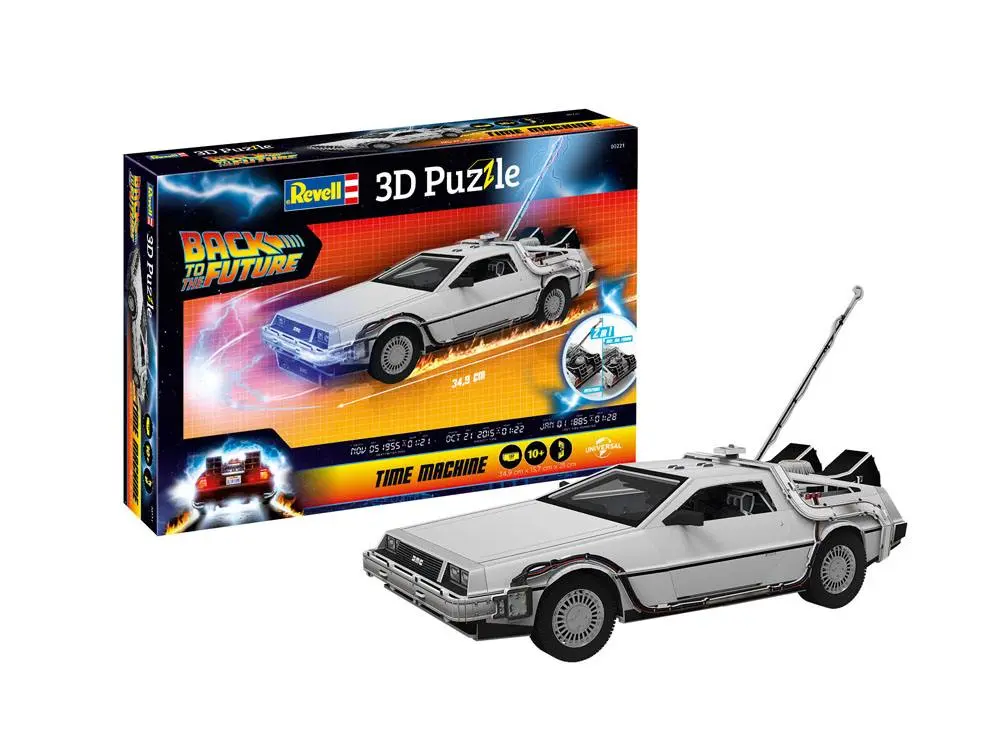 Back to the Future 3D Puzzle Stroj času produktová fotografia