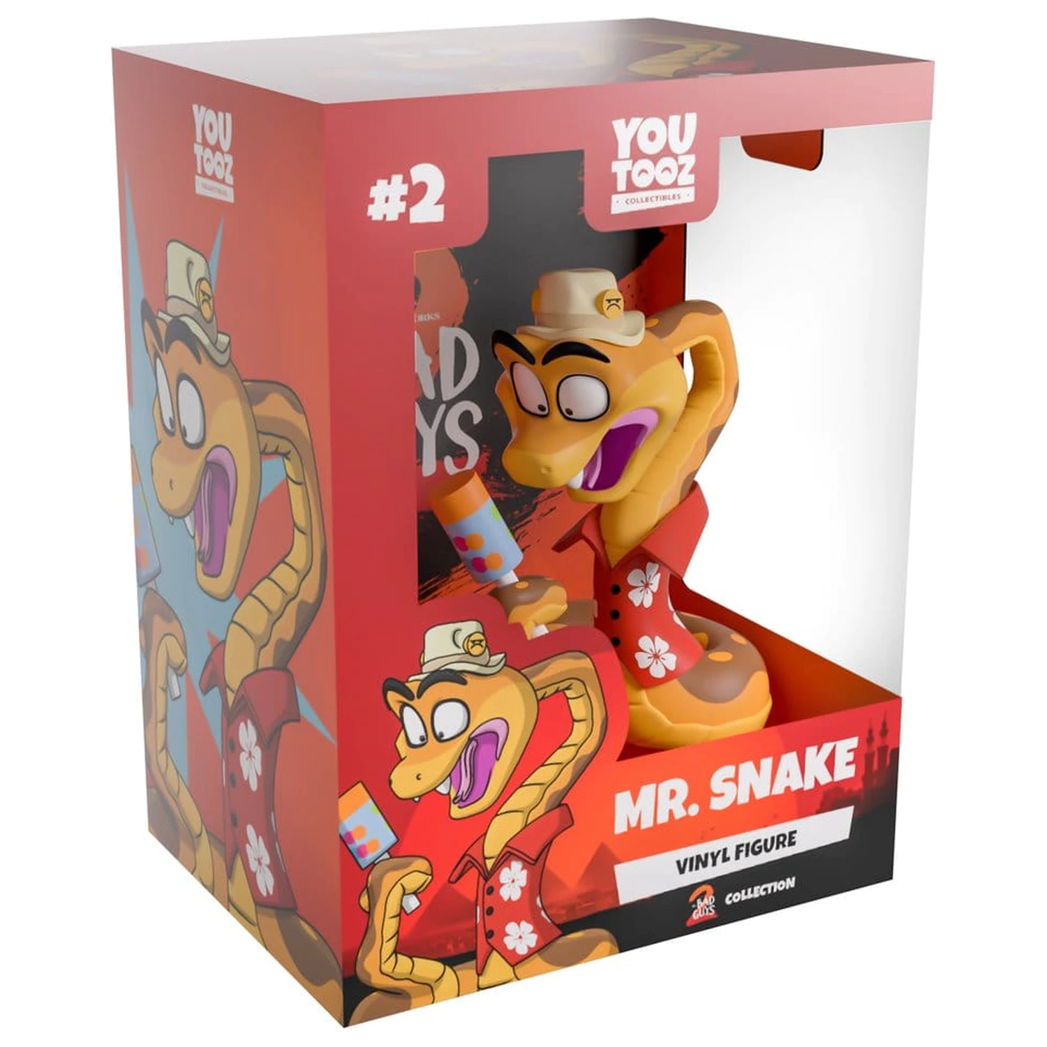 Bad Guys 2 Vinyl Figure Mr. Snake 11 cm produktová fotografia