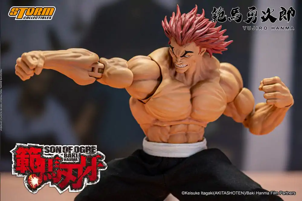 Akčná figúrka Baki 1/12 Yujiro Hanma 18 cm produktová fotografia
