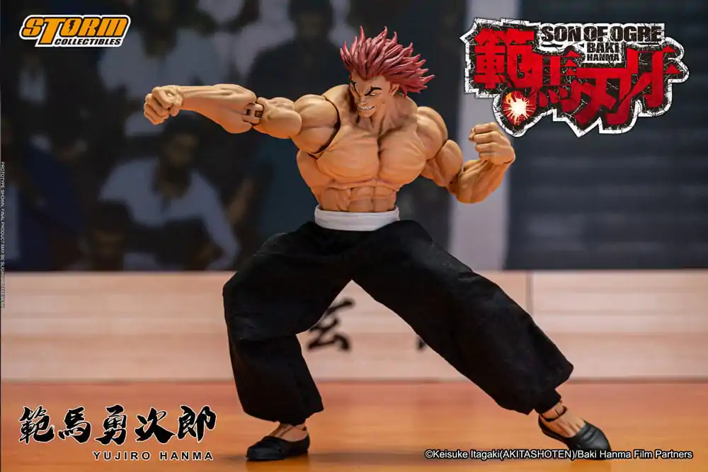 Akčná figúrka Baki 1/12 Yujiro Hanma 18 cm produktová fotografia