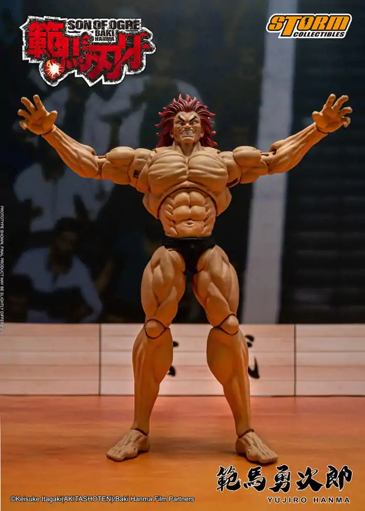 Akčná figúrka Baki 1/12 Yujiro Hanma 18 cm produktová fotografia