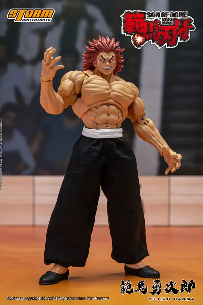 Akčná figúrka Baki 1/12 Yujiro Hanma 18 cm produktová fotografia