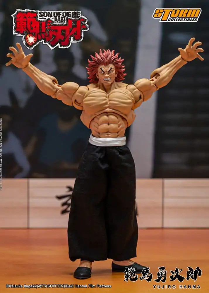 Akčná figúrka Baki 1/12 Yujiro Hanma 18 cm produktová fotografia