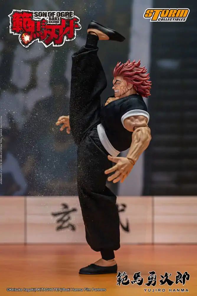 Akčná figúrka Baki 1/12 Yujiro Hanma 18 cm produktová fotografia