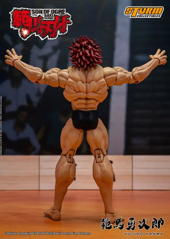 Akčná figúrka Baki 1/12 Yujiro Hanma 18 cm produktová fotografia