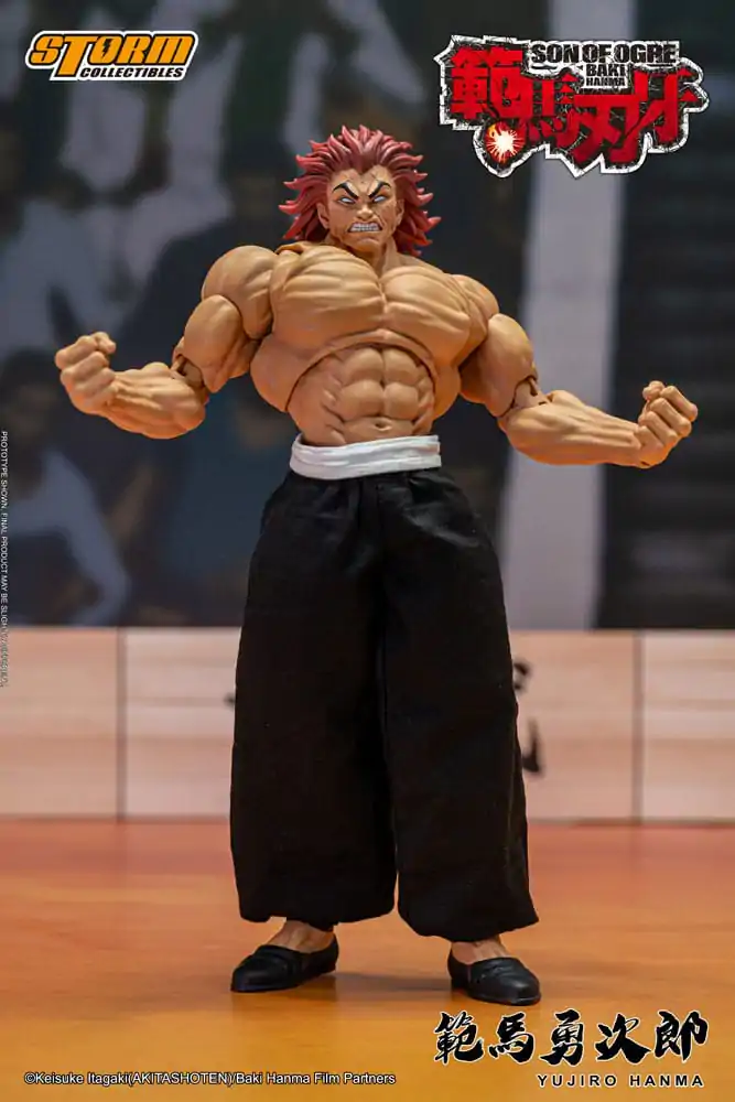 Akčná figúrka Baki 1/12 Yujiro Hanma 18 cm produktová fotografia