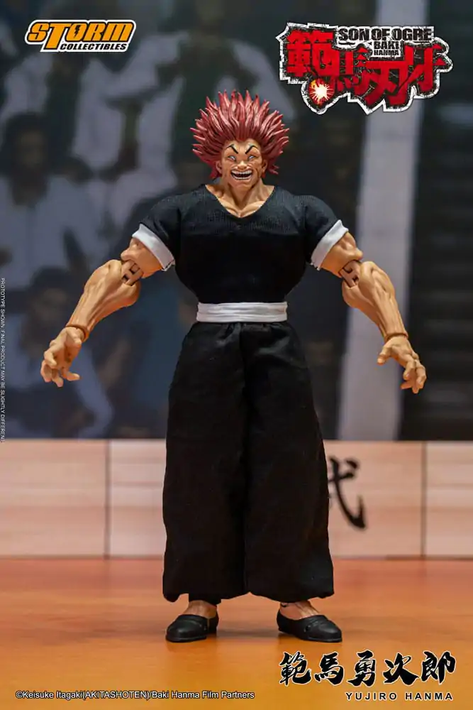 Akčná figúrka Baki 1/12 Yujiro Hanma 18 cm produktová fotografia