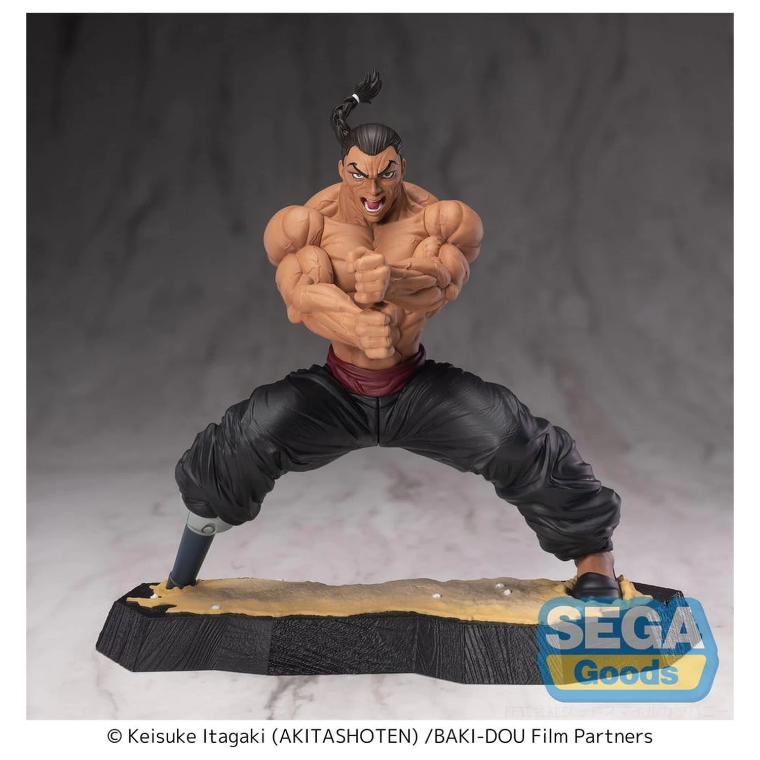 Baki-Dou Luminasta PVC figúrka Kaioh Retsu 15 cm produktová fotografia