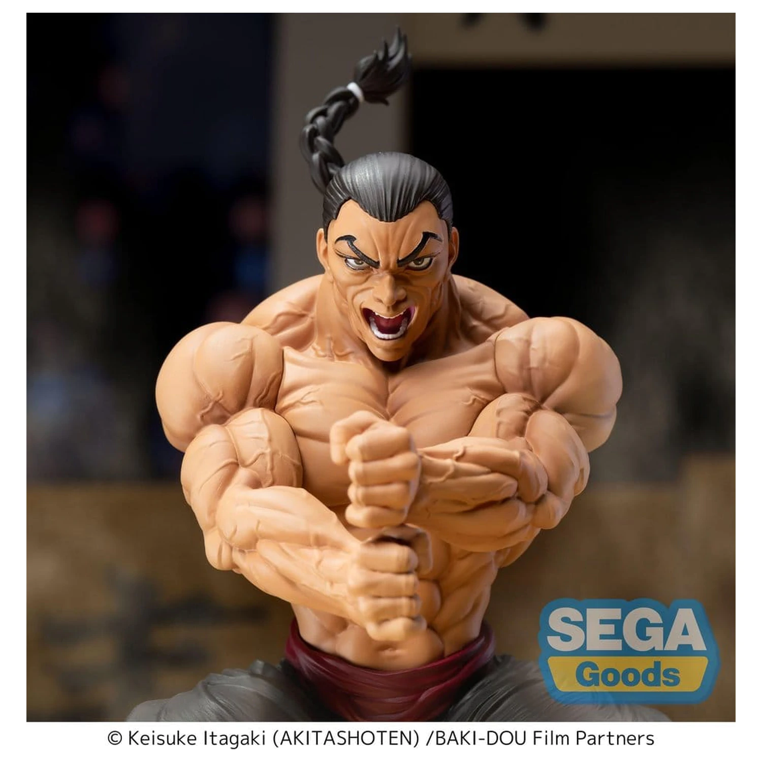 Baki-Dou Luminasta PVC figúrka Kaioh Retsu 15 cm produktová fotografia