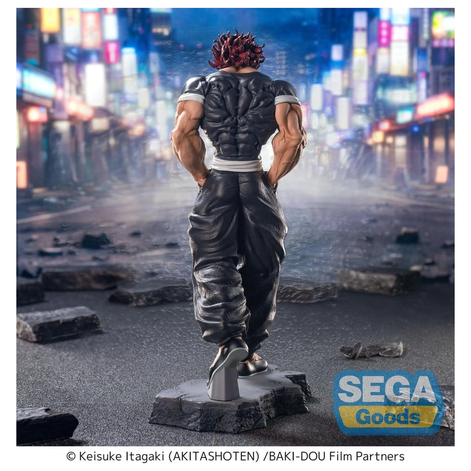 Baki-Dou Luminasta PVC figúrka Yujiro Hanma 25 cm produktová fotografia