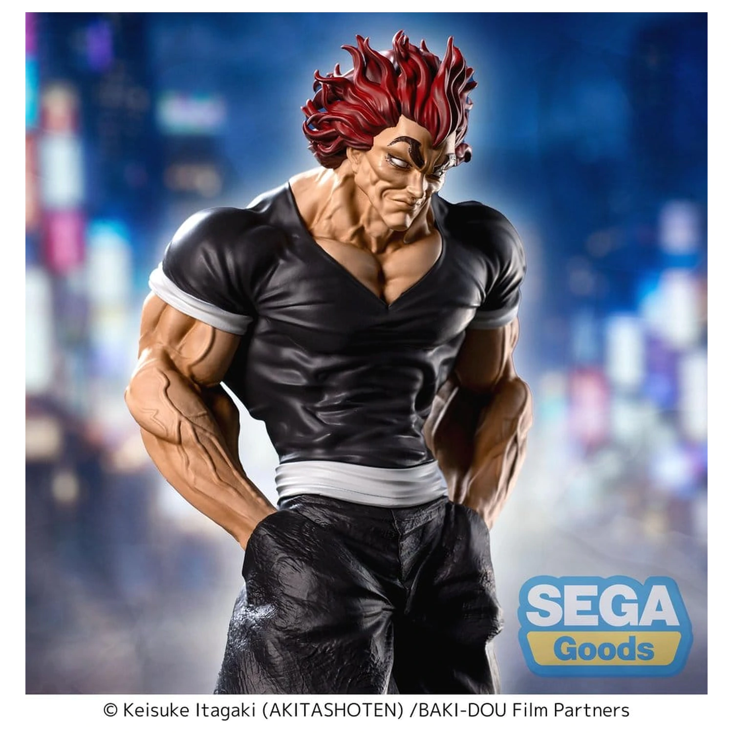 Baki-Dou Luminasta PVC figúrka Yujiro Hanma 25 cm produktová fotografia