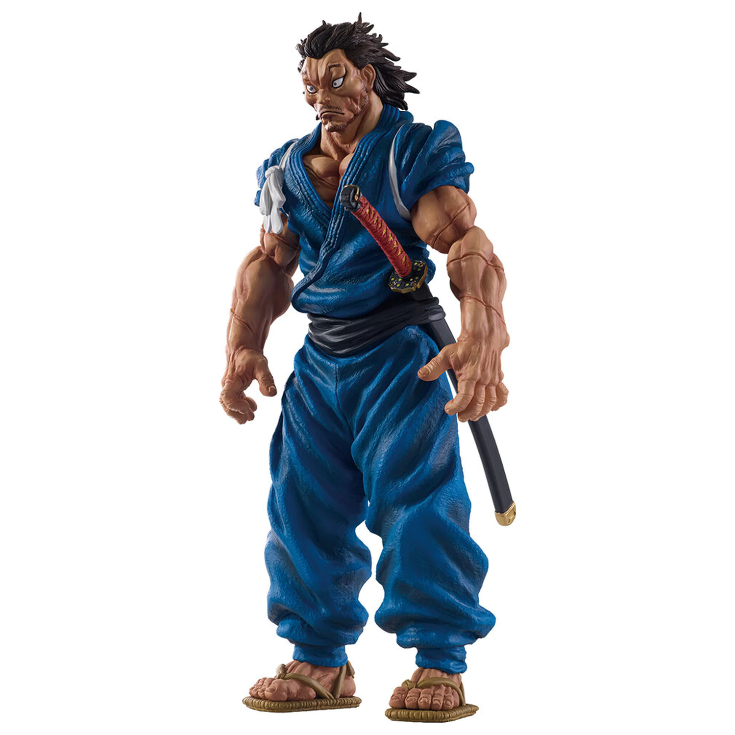 Baki Giant Heartbeat Musashi Miyamoto Ichibansho figúrka 26 cm produktová fotografia