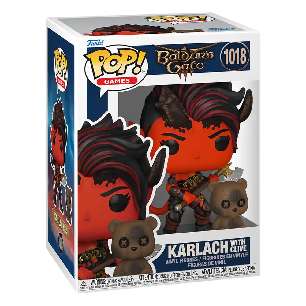 Baldur&#039;s Gate Funko POP! & Buddy vinylová figúrka Karlach & Clive 9 cm termékfotó