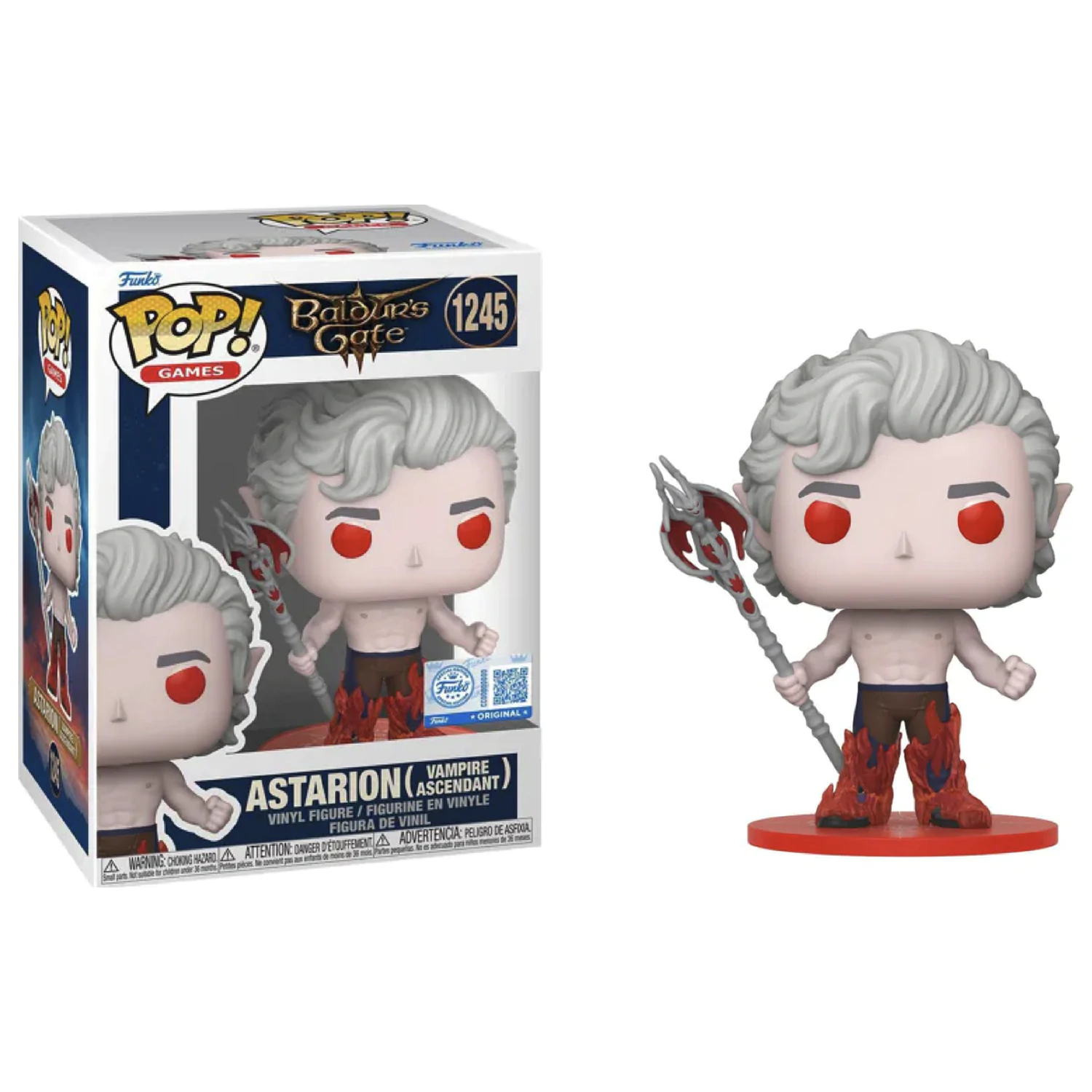 Baldur's Gate 3 Funko POP! Games N° 1245 Astarion (Vampire Ascendant) produktová fotografia