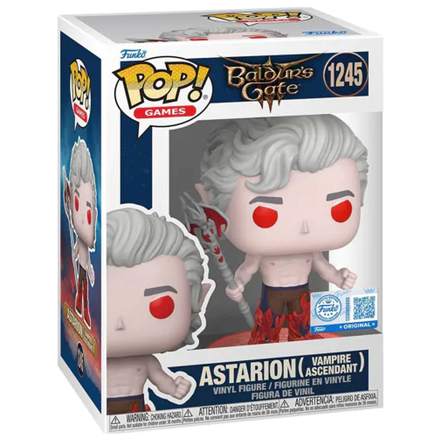 Baldur's Gate 3 Funko POP! Games N° 1245 Astarion (Vampire Ascendant) produktová fotografia