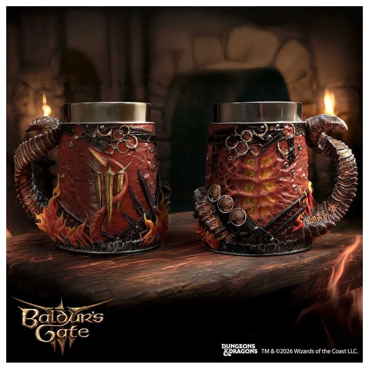 Baldur's Gate III Tankard Karlach 16 cm produktová fotografia