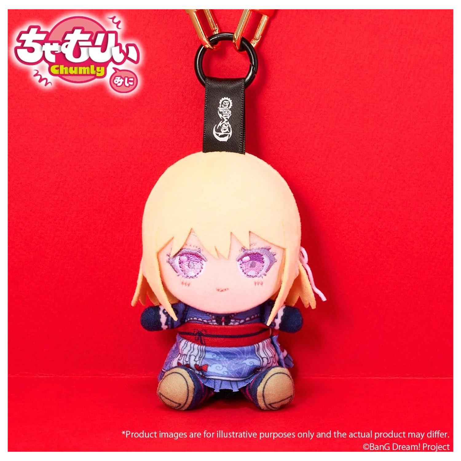 BanG Dream! Chamuri Mini plyšová kľúčenka Ave Mujica Senbi Toryo Ver. Doloris 10 cm produktová fotografia
