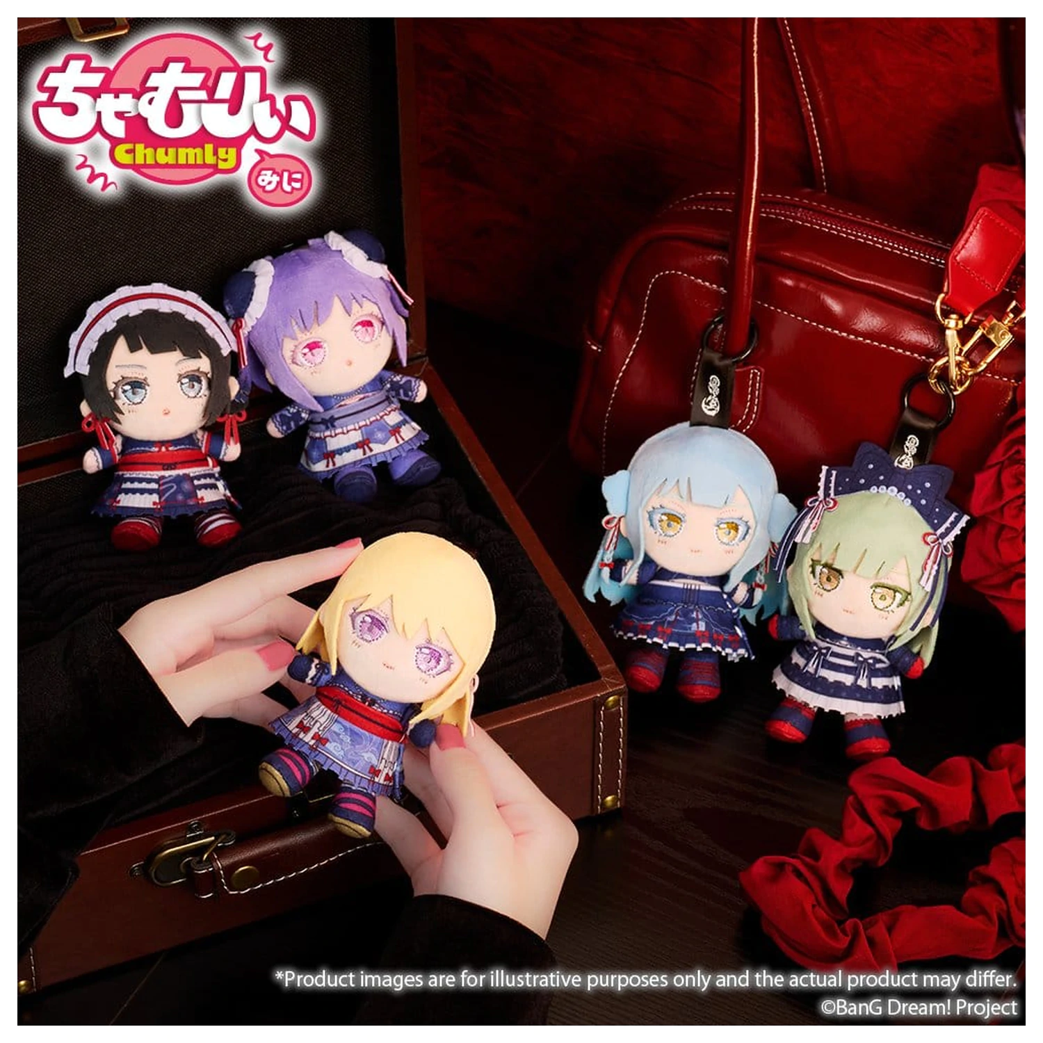 BanG Dream! Chamuri Mini plyšová kľúčenka Ave Mujica Senbi Toryo Ver. Oblivionis 10 cm produktová fotografia