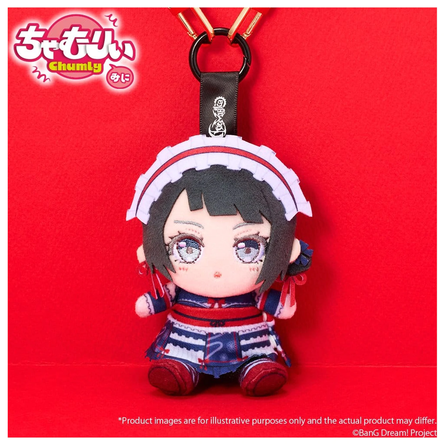 BanG Dream! Chamuri Mini plyšová kľúčenka Ave Mujica Senbi Toryo Ver. Timoris 10 cm produktová fotografia