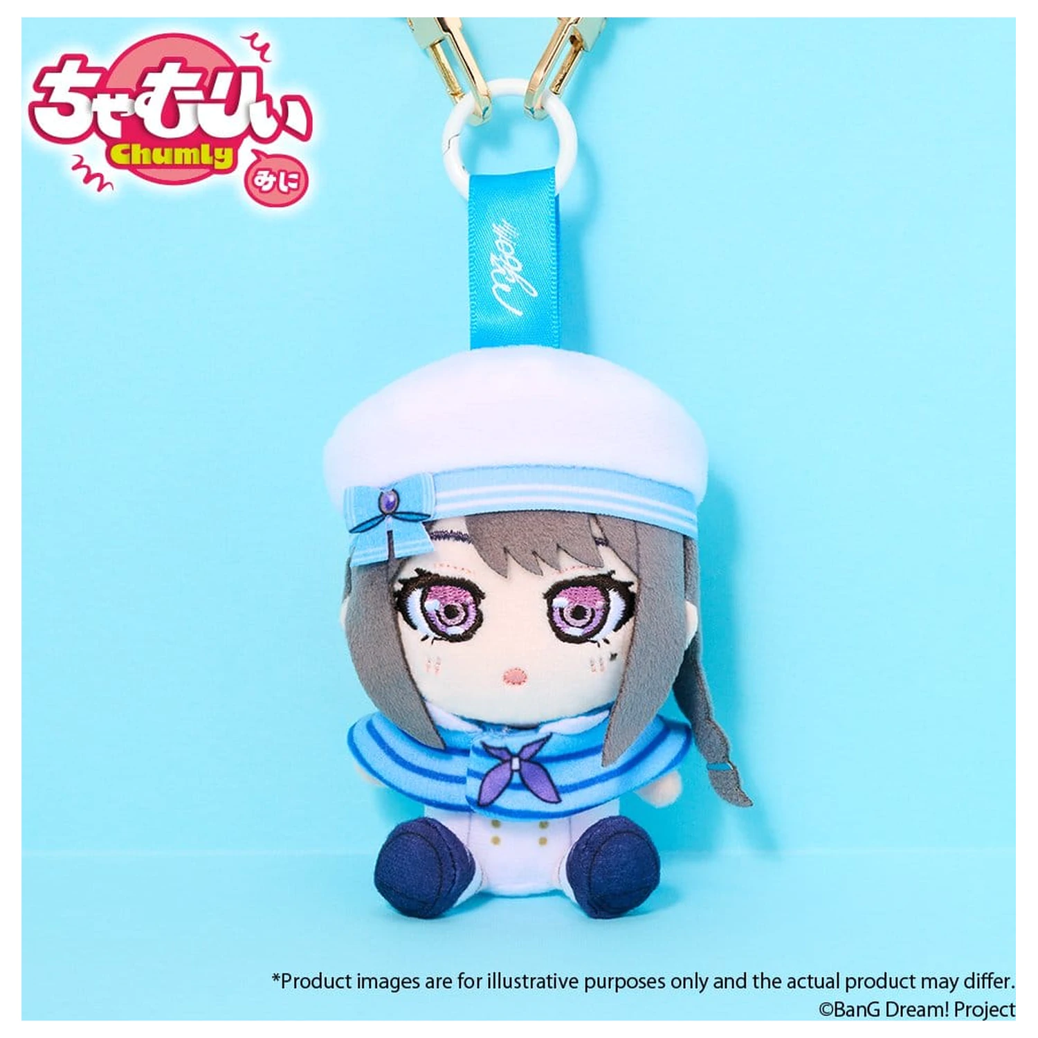 BanG Dream! Chumly Mini Keychain MyGO!!!!! Voyage Ver. Taki Shiina prívesok na kľúče produktová fotografia