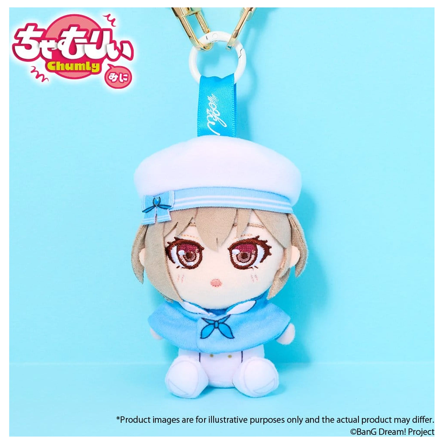 BanG Dream! Chumly Mini prívesok na kľúče MyGO!!!!! Voyage Ver. Tomori Takamatsu produktová fotografia