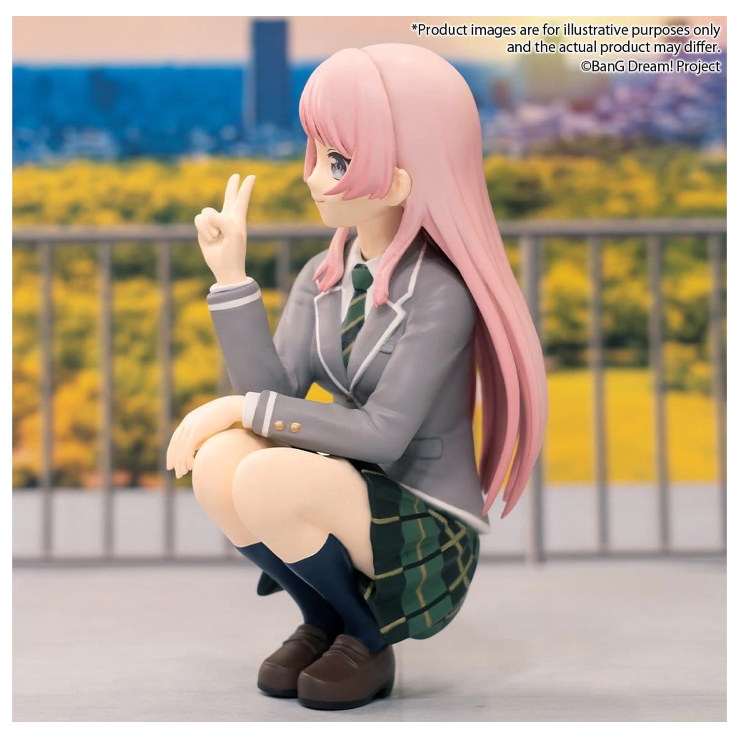 BanG Dream! My Go! Prémiová PVC Socha Chihaya Anon Uniform Ver. 9 cm produktová fotografia