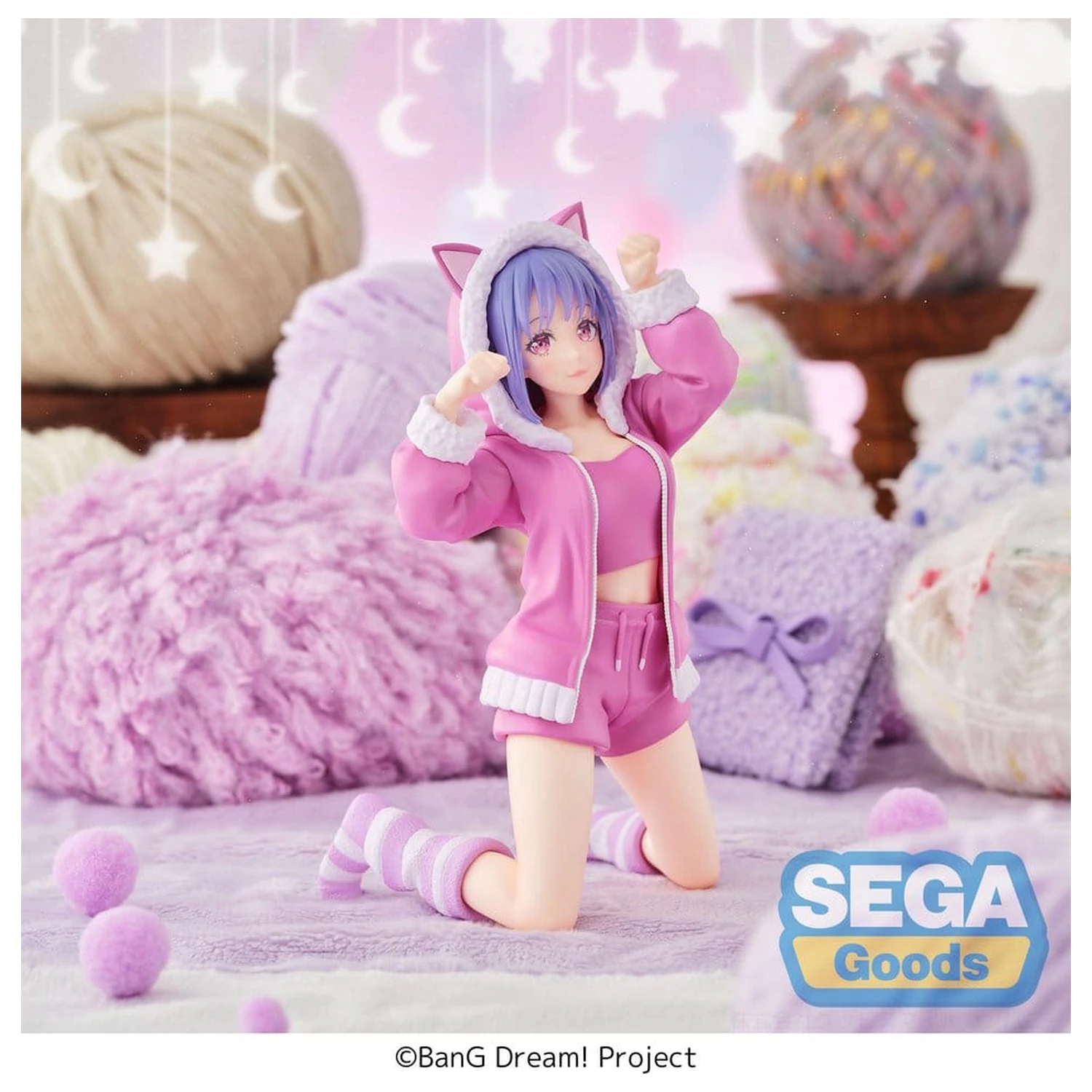BanG Dream! Yumemirize PVC figúrka Nyamu Yutenji Pajama Party! 16 cm produktová fotografia