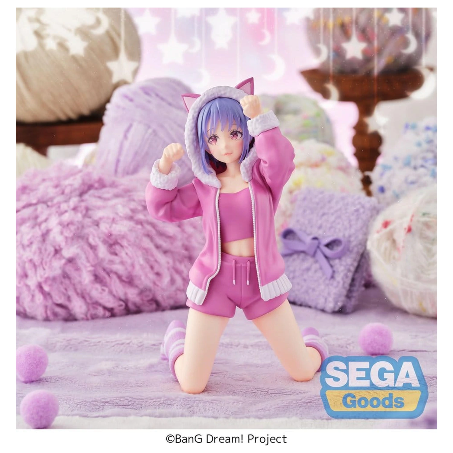 BanG Dream! Yumemirize PVC figúrka Nyamu Yutenji Pajama Party! 16 cm produktová fotografia