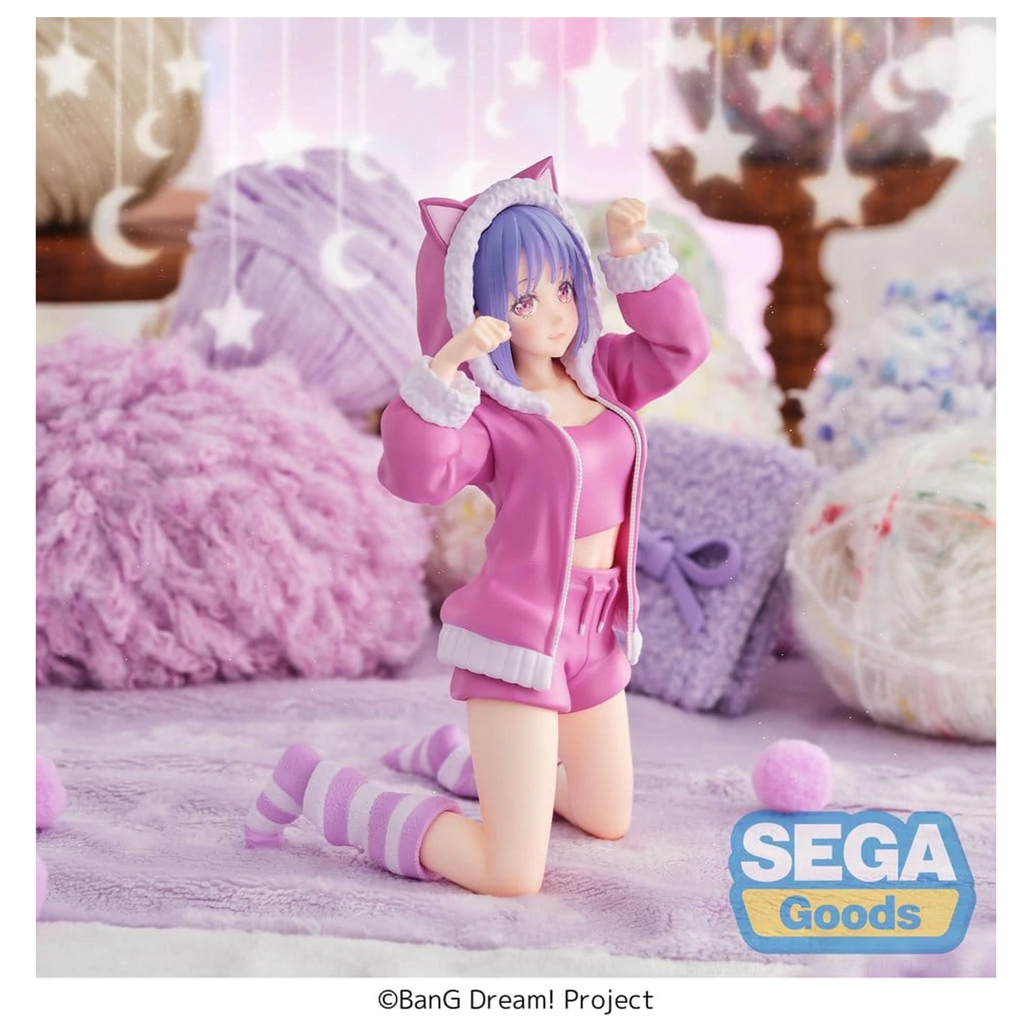 BanG Dream! Yumemirize PVC figúrka Nyamu Yutenji Pajama Party! 16 cm produktová fotografia