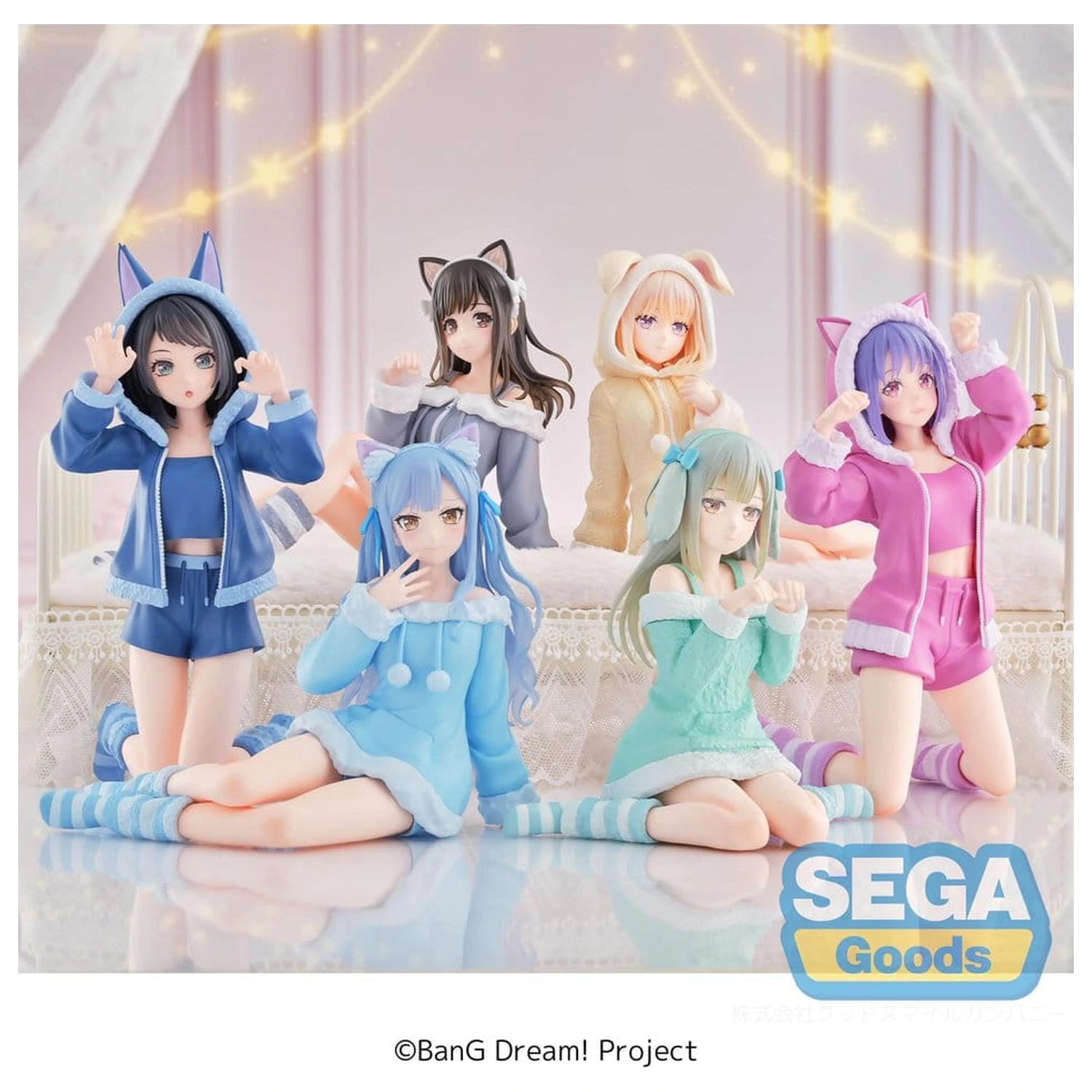 BanG Dream! Yumemirize PVC figúrka Umiri Yahata Pajama Party! 16 cm produktová fotografia