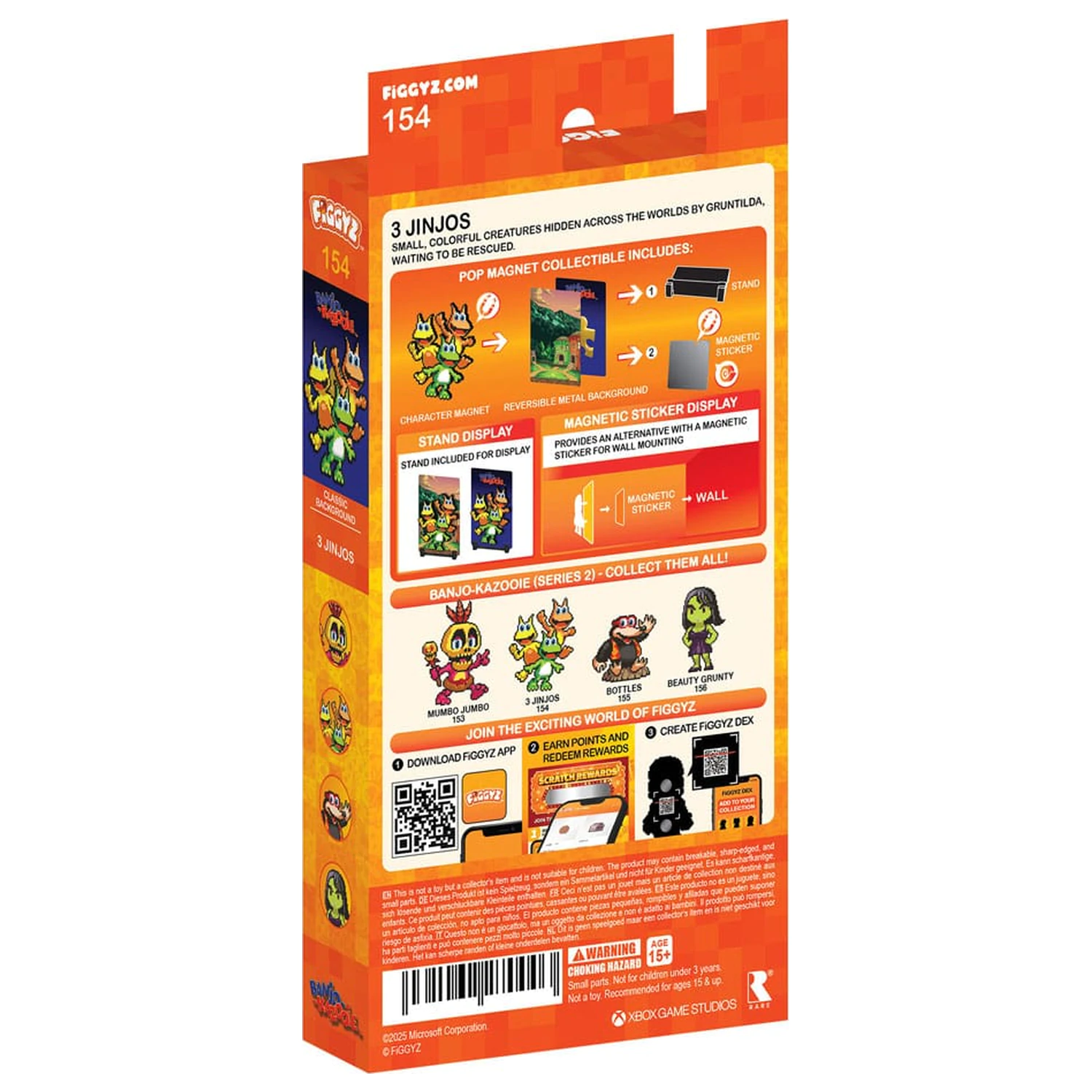 Banjo-Kazooie FiGGYZ Magnet Zberateľské Jinjos 11 cm produktová fotografia