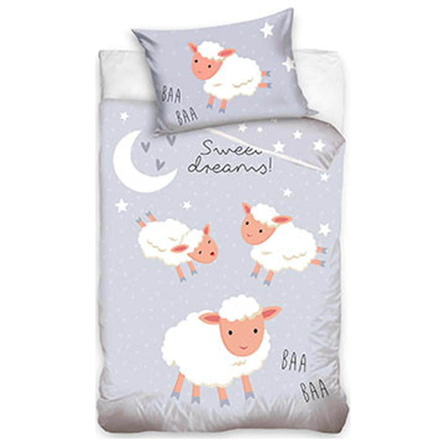 OBLIEČKA NA PAPLÓN "Lamb Sweet Dreams" PRE DETI, PREDŠKOLÁKOV produktová fotografia