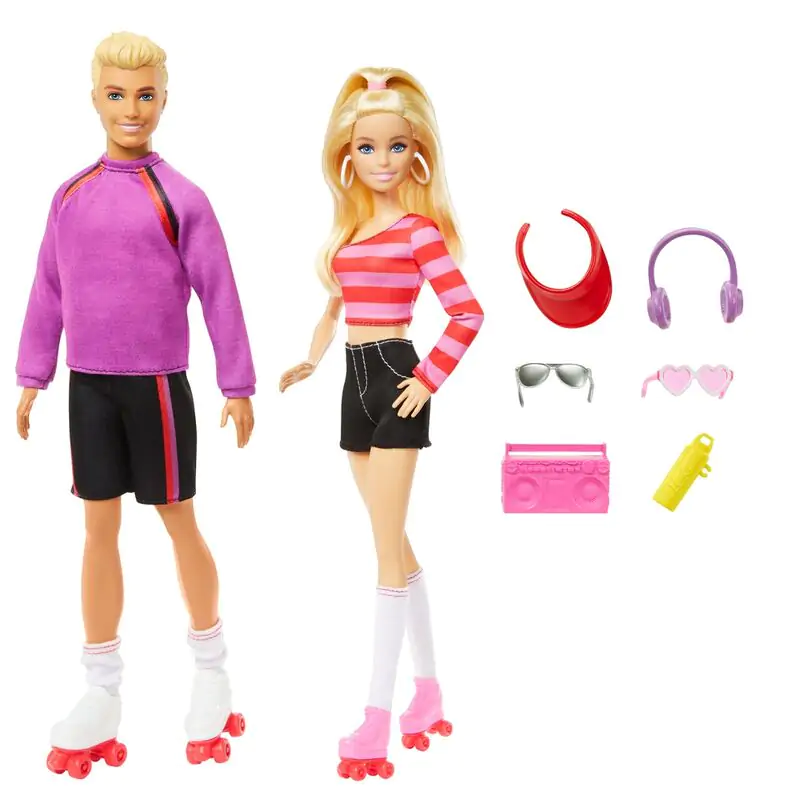 Balenie 2 Barbie a Ken Skaters bábiky produktová fotografia