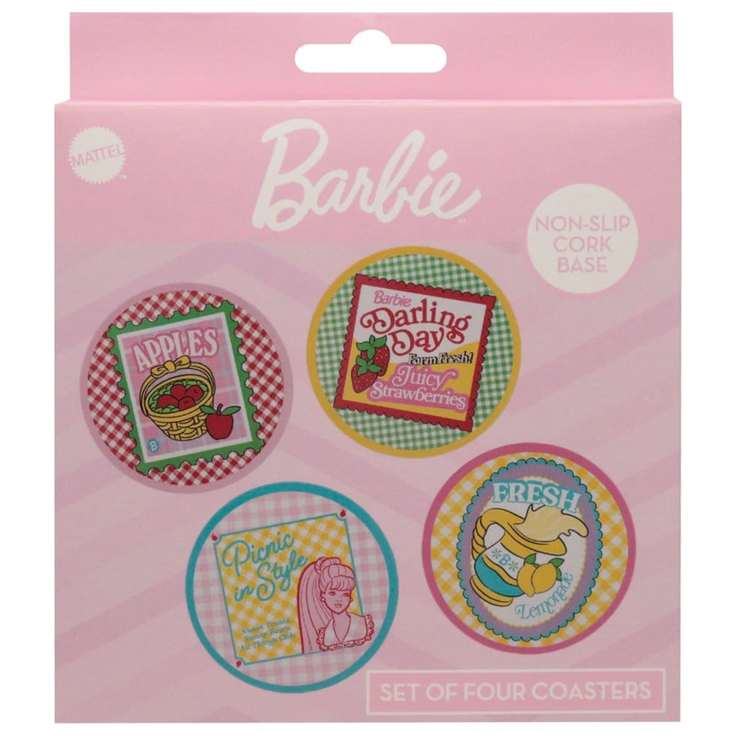 Barbie Coaster 4-balenie produktová fotografia