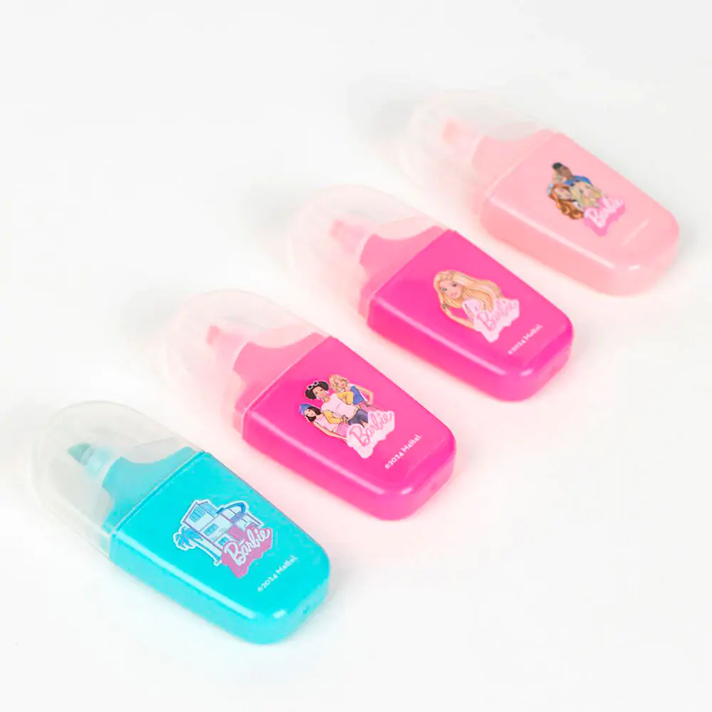 Barbie zvýrazňovač 4 zvýrazňovače produktová fotografia