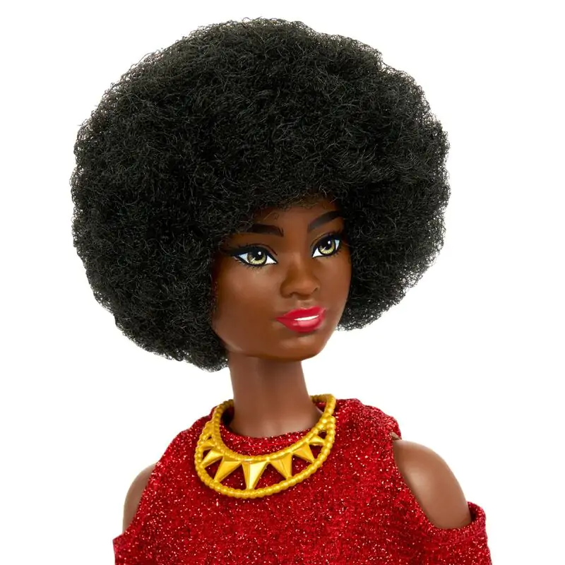 Barbie Afroamerická bábika produktová fotografia
