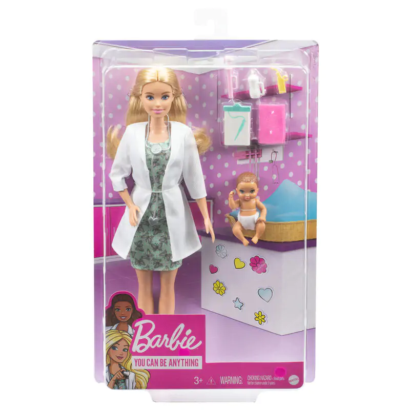 Bábika Barbie Detská lekárka produktová fotografia