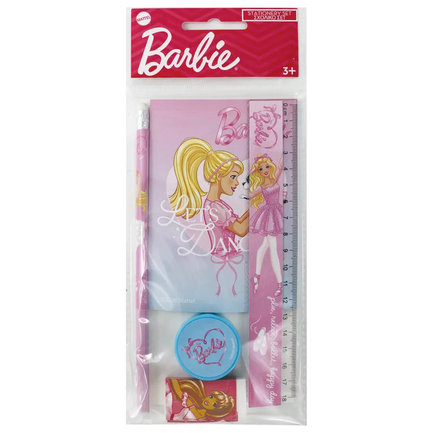 Barbie Ballerina Písací set 5-dielny produktová fotografia
