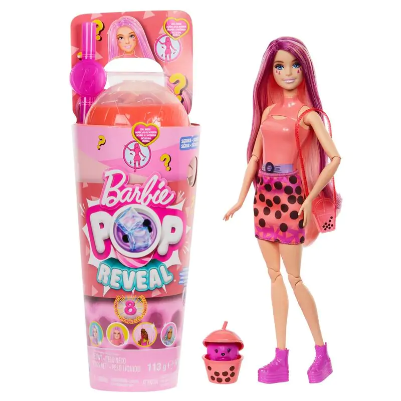 Barbie Bubble Mango Mochi Čajová Pop Reveal bábika produktová fotografia