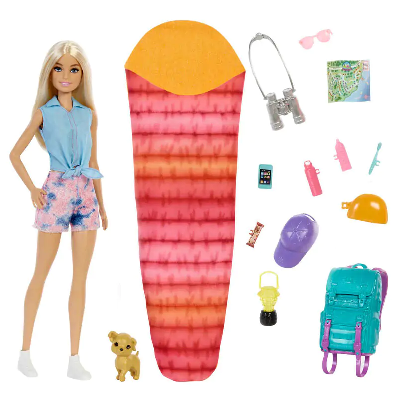 Barbie Camping bábika, 30 cm termékfotó