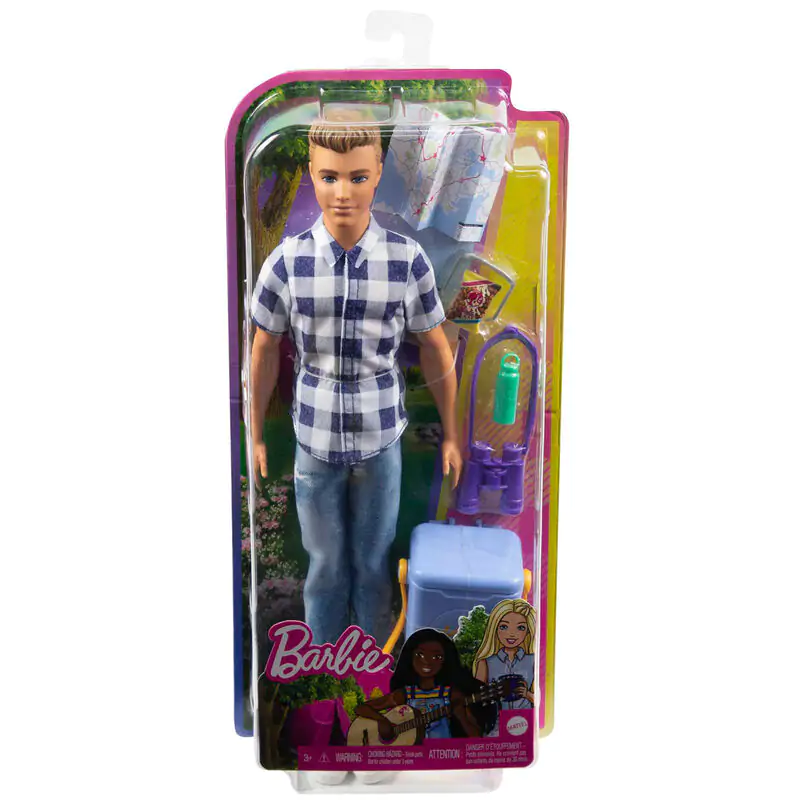 Barbie Camping Ken bábika produktová fotografia