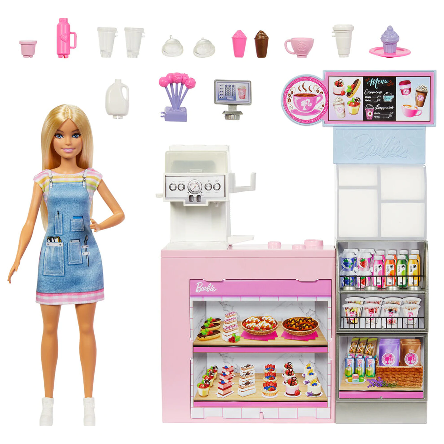 Barbie kaviareň bábika produktová fotografia