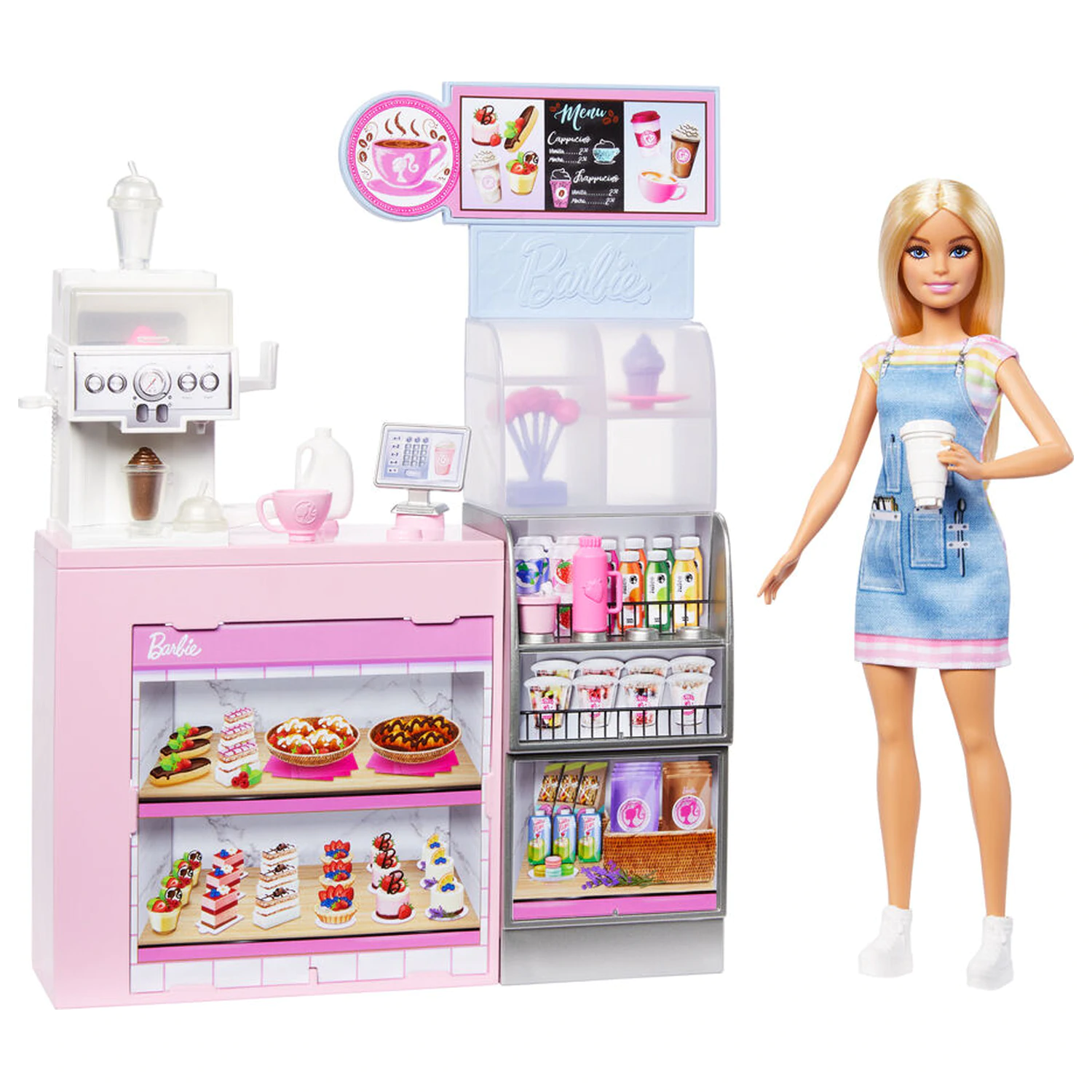 Barbie kaviareň bábika produktová fotografia