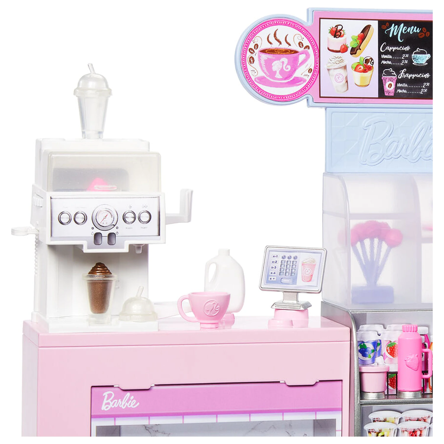 Barbie kaviareň bábika produktová fotografia